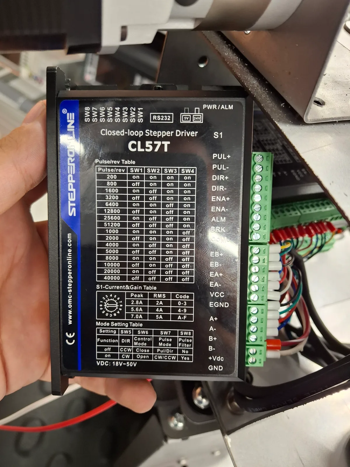 Drivers de motor y material electrónico disponible en el laboratorio